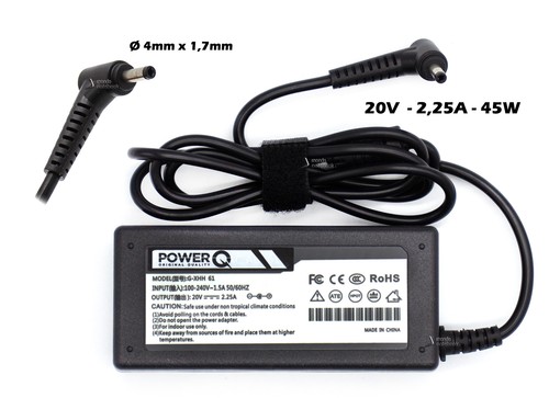 Powerq netzteil 45w 20v - 45w, 2,25a