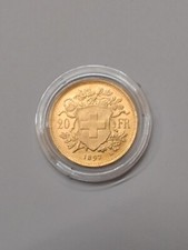 ☆ 20 Franken Münze Gold