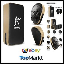Handpratzen Set 2 IN 1 mit PU Pratzen Schlagpolster für Boxsack Boxen Kickbox...