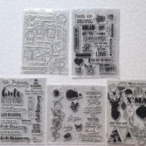 Clear stempelset - clear,