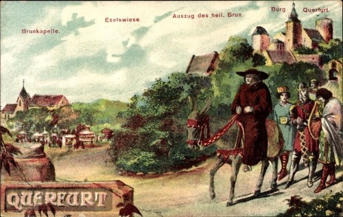 Künstler querfurt im - ak,