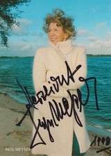 Inge meysel original autogramm - meysel,