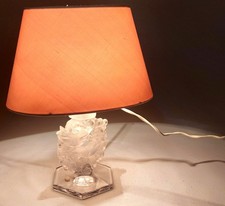 Nr. 6914 Lalique Frankreich Glastischlampe im Stile des Art Deco