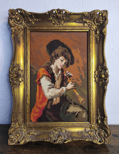 Vintage gobelin bild - bild, im