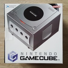 Nur Leerverpackung OVP Box zu Nintendo Gamecube Konsole Silber Platin (GUT)
