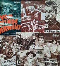 Zur Auswahl: Illustrierte Film-Bühne & andere alte Kinoprogrammhefte (1949-1970)