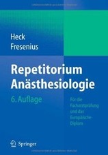 Repetitorium Anästhesiologie: Für die Facharztprüfung und ... | Buch | guter Zustand