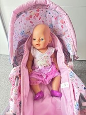 Baby Born Puppe Emma mit sehr sehr viel Zubehör