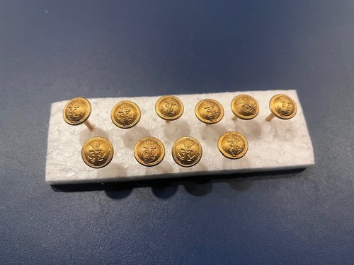 Mützenknöpfe marine - mützenknöpfe,,