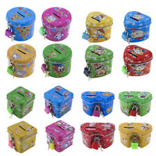 Metall Sparschwein Niedliches Cartoon Spardose Sparbüchs mit Schlüssel  Kreativ