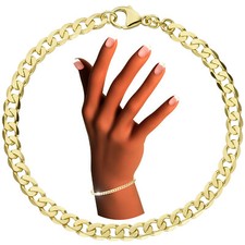 Panzerarmband 333 gold - 4,5, mm