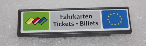 Playmobil schild ticket - ", "