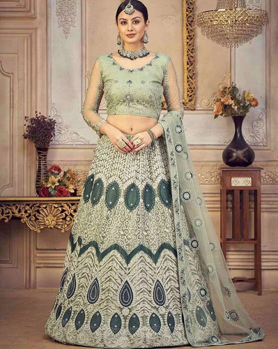Lehenga choli grün - choli,