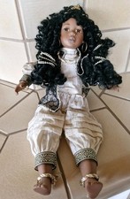 Sammlerpuppe porzellan fatima - sammlerpuppe,