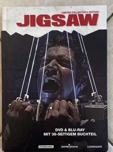 Jigsaw dvd mediabook - jigsaw, (br+dvd