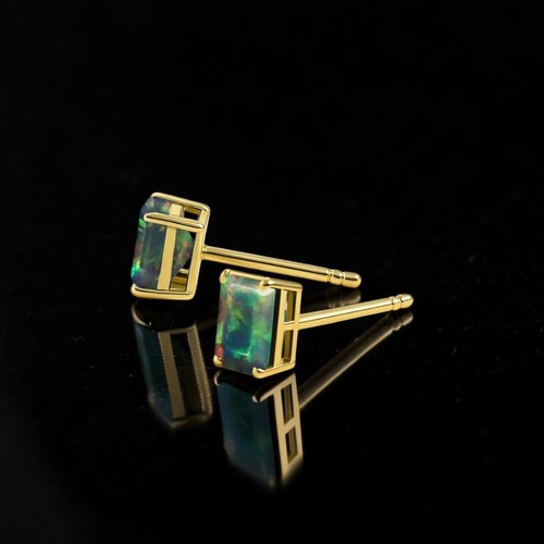 Damen ohrstecker 14k gelbgold - ohrstecker,