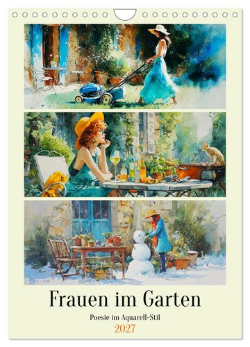 Frauen garten poesie im - im, garten.