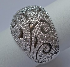 0,25 Ct♦️♦️ Champagner Brillant Ring aus 925 Silber mit Diamant Diamanten ♦️8117