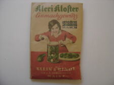 Altes Paket Klein Rindt Mainz MAINZ GEWURZMÜHLE Gurken