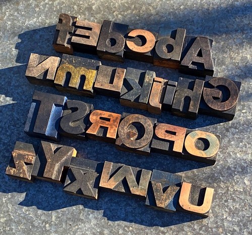 Mix alphabet - a-z,