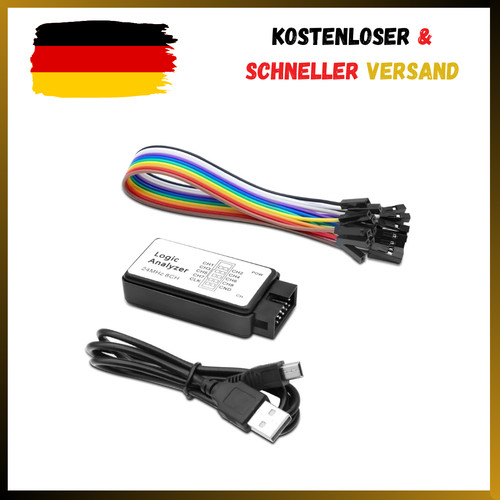 Logic analyzer kanal - 8-kanal, usb