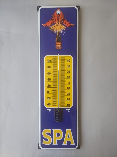 Spa mineralwasser emailschild - mineralwasser,