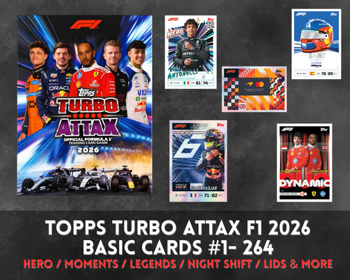 Topps turbo attax 2026 - turbo, f1