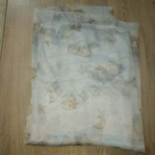 Chiffonstoff  "Engel" 2 x 1,20 m hellblau