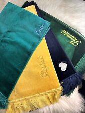 (Geün, blau, gelb)  Prayer rug teppich für Namaz Gebets Seccade 