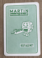 DDR Kartenspiel Vogel Quartett 1960 Martin braucht Schrott Werbung Propaganda 21