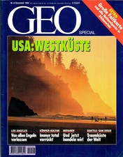 Geo Special - USA - Westküste   - Nr  6 - 1994