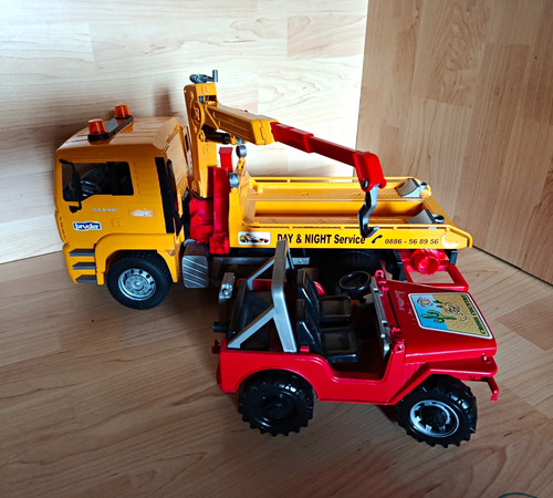Bruder man abschleppwagen - bruder,