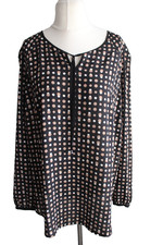 TAIFUN Langarm Bluse Gr. 46