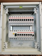 Unterverteilung  Gewiss Sicherungskasten Unterputz  2-reihig   Stromkasten