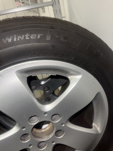 Vier gebrauchte winterreifen - vier,