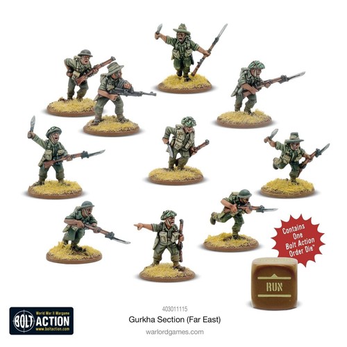 Gurkha section far east - section,
