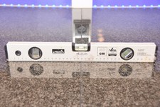 MyProject® Wasserwaage 40cm Alu elox 3 Libellen Endgummikappen