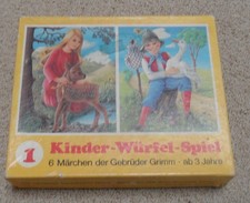 DDR Kinder Würfel Spiel Gebrüder Grimm !  Zementwerk Deune