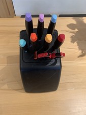 Messerblock Tupperware mit Ergonomic Schere