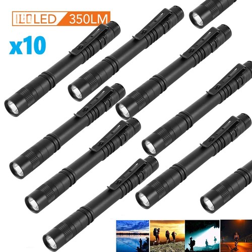 10er set led taschenlampe mini - set,