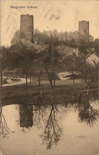 Kohren sahlis burgruine - kohren-sahlis,