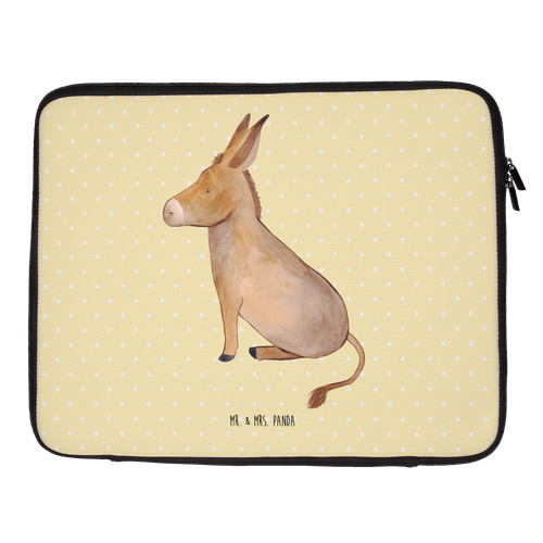 Laptophülle esel geschenk - laptophülle,