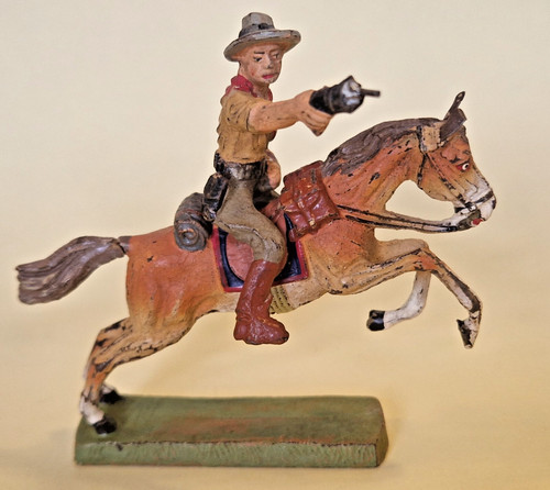 Elastolin wildwest massefigur - wildwest,