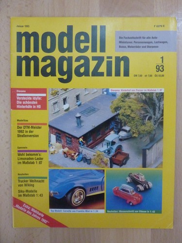 Modell magazin 1993 - modell,