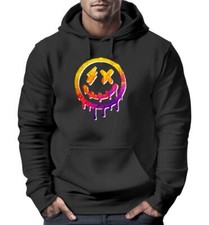 Hoodie herren print drip - hoodie,