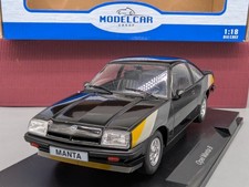 Modellautos 1:18 MCG Modelcar Group Opel Manta B Magic Black Schwarz mit OVP