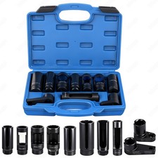 10x Lambdasonden Steckschlüssel Werkzeug Lambdasonde Stecknüsse Schlüssel Nuss