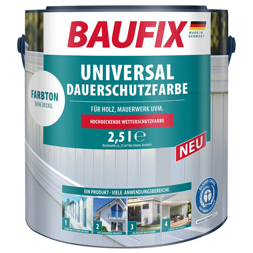 Universal dauerschutzfarbe 5 - dauerschutzfarbe, 2,5