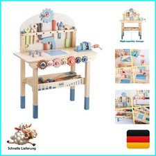 Bunte Spielwerkbank für