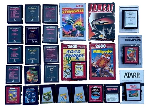 Vintage atari 2600 - boxed, &